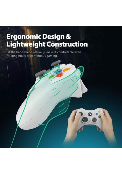 Xbox 360 Pc Ps3 Uyumlu Kablosuz Alıcılı Siyah Gamepad Joystıck fiyatları