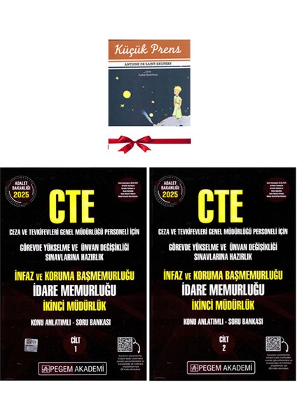 2025 Cte Idare Memurluğu Infaz ve Koruma Başmemurluğu Ikinci Müdürlük Gys Üds Hazırlık Kitabı