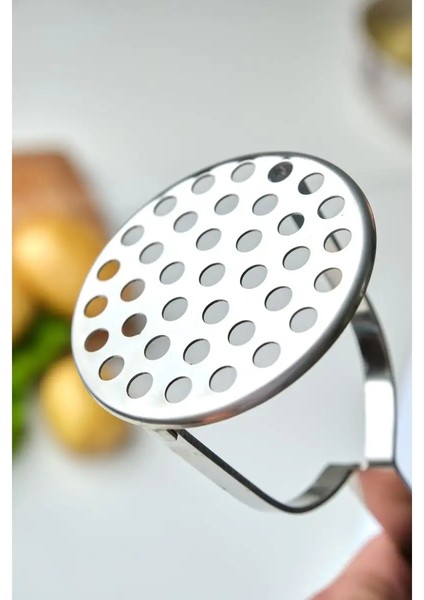 Patates Ezici 3 mm Kalınlık 304 Paslanmaz Çelik Havuç Muz Avokado Ezici 722002