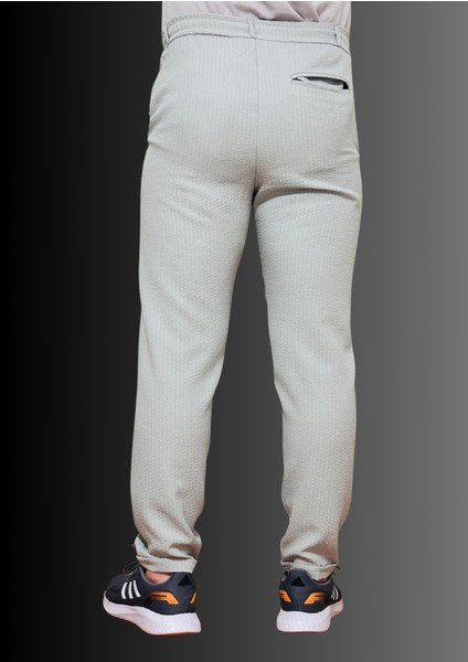 Gofre Kumaş Erkek Jagger Pantolon Yazlık Jogger Eşofman Pantolon modelleri
