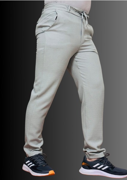 Gofre Kumaş Erkek Jagger Pantolon Yazlık Jogger Eşofman Pantolon fırsatları