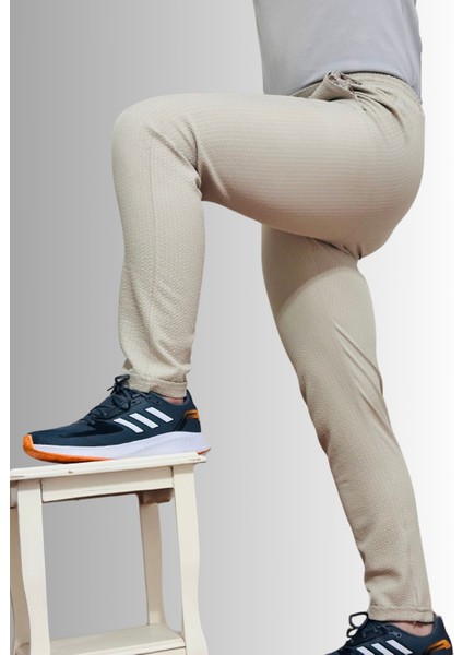 Gofre Kumaş Erkek Jagger Pantolon Yazlık Jogger Eşofman Pantolon fırsatları