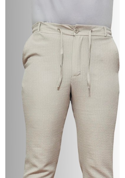 Gofre Kumaş Erkek Jagger Pantolon Yazlık Jogger Eşofman Pantolon indirimleri