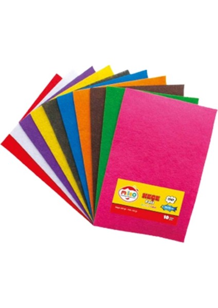 Mileo Keçe A4 Renkli 20X30 10LU