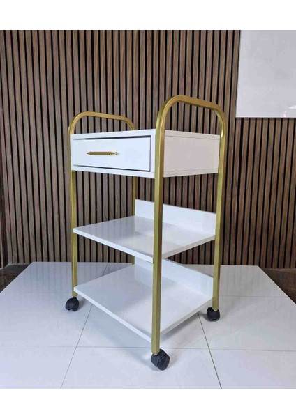 Servis arabası ,Etejer Çekmeceli Mat Golt