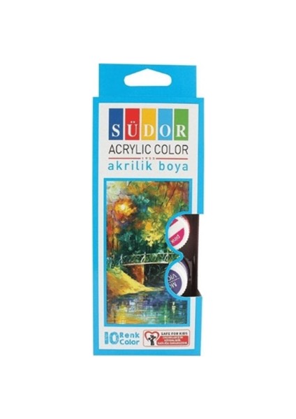 Akrilik Boya Seti Şişe 10X15 ml - 3 Adet