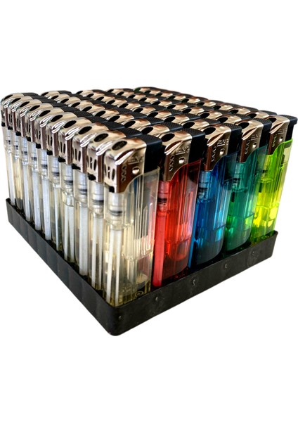 Büyük Boy Manyetolu Çakmak 50 Adet Doldurulabilir modelleri