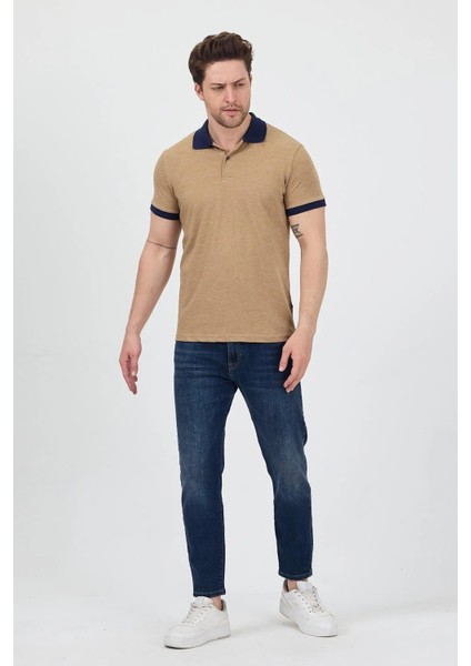 Erkek Garni Yakalı Polo Tshirt