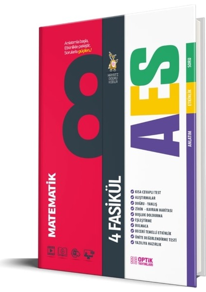 Optik 2026 8. Sınıf Lgs Matematik Aes Fasikül