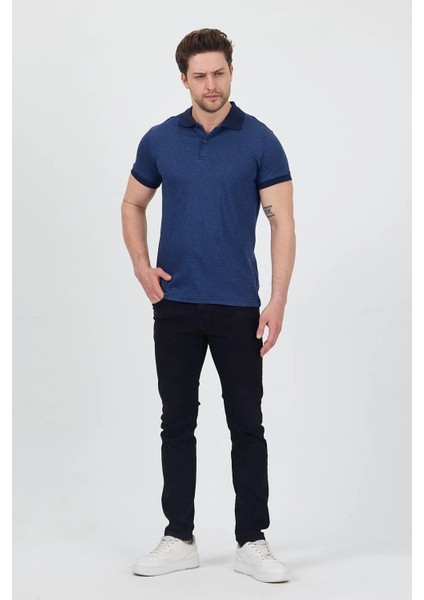 Erkek Garni Yakalı Polo Tshirt