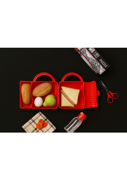 Supermen Mataralı Yemek Beslenme Saklama Kabı