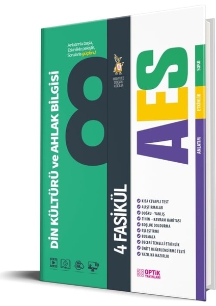 Optik 2026 8. Sınıf Lgs Din Kültürü Aes Fasikül