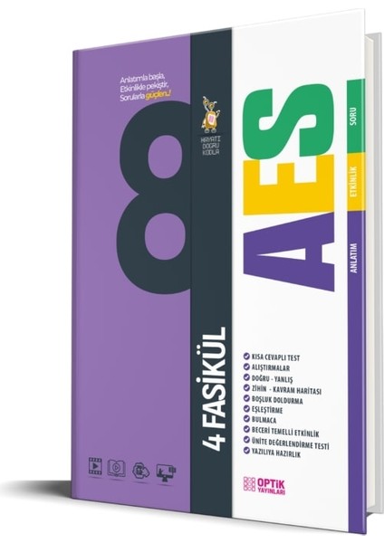 Optik 2026 8. Sınıf Lgs Ingilizce Aes Fasikül
