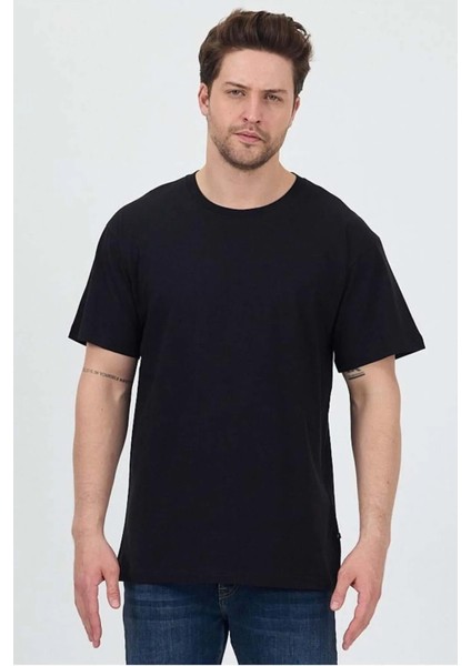 Unisex Oversize Sıfır Yaka Tshirt fırsatları