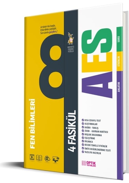 Optik 2026 8. Sınıf Lgs Fen Bilimleri Aes Fasikül