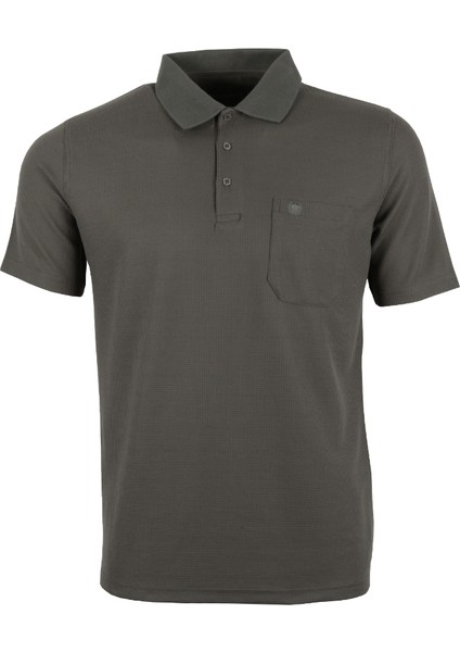 Erkek Tişört Yakalı Cepli Waffle Kumaş RAR01315