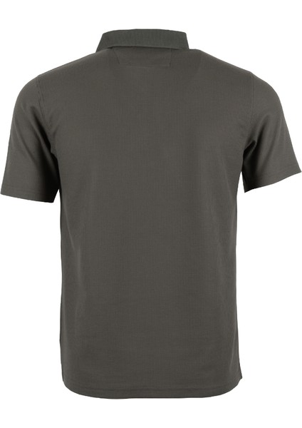 Erkek Tişört Yakalı Cepli Waffle Kumaş RAR01315 indirimleri