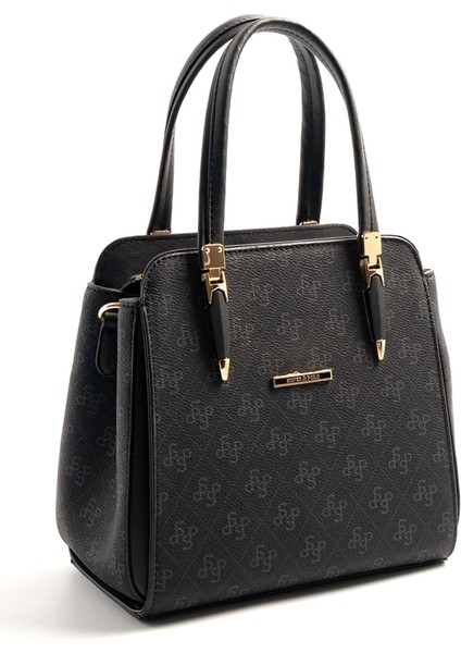 Kadın Omuz Çantası 1136-46546 Sılver Polo Bayan Çantası M178 Siyah-Mat Siyah fiyatları