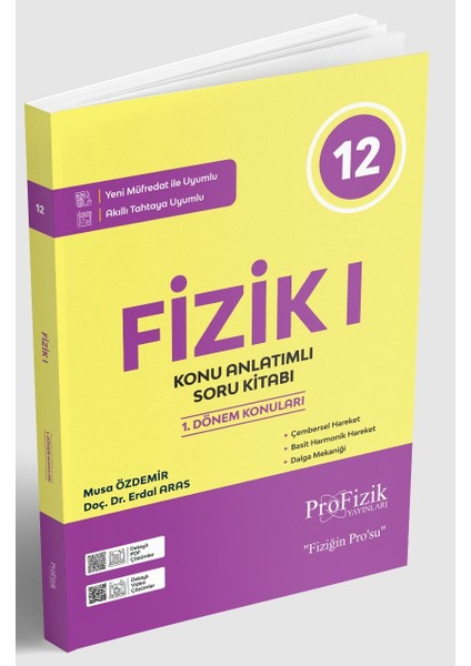 Profizik 2026 12. Sınıf Fizik Konu Anlatımlı Soru Bankası 1 . Kitap
