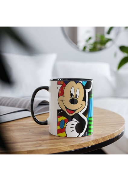 Sevimli Fare Baskılı Kupa