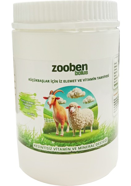 Bolus Küçükbaş Hayvan Vitamin ve Mineral Destek Takviyesi modelleri