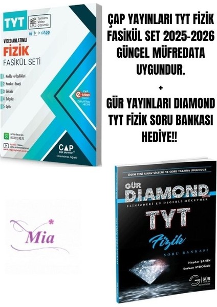 Tyt Fizik Fasikül Set Hediyeli