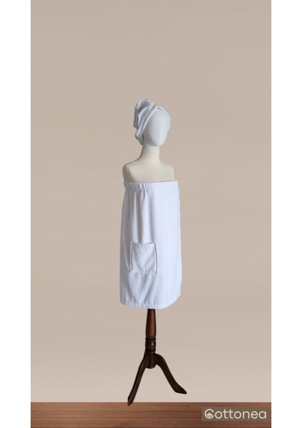 % 100 Pamuklu Aetos Sarma Havlu, Duş, Deniz-Plaj, Banyo Havlusu ve Saç Bonesi Kadın fırsatları