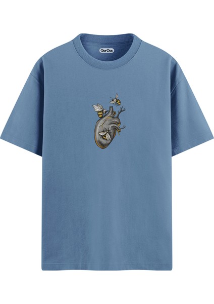 Heart And Bee - Oversize Tshirt