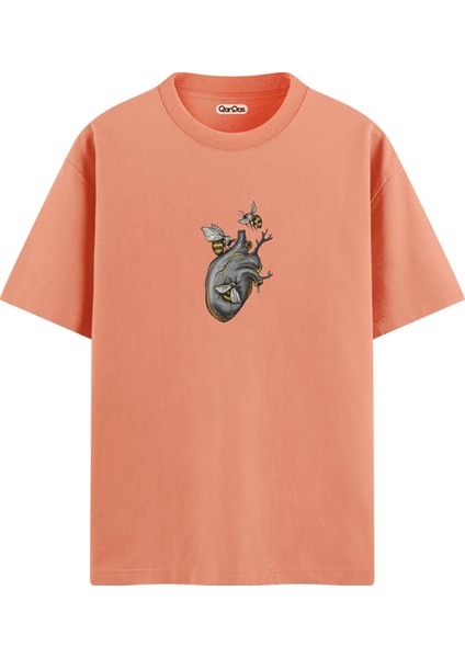 Heart And Bee - Oversize Tshirt