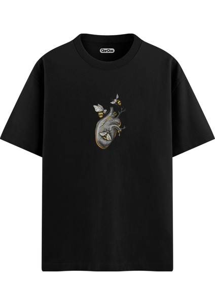 Heart And Bee - Oversize Tshirt