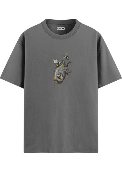 Heart And Bee - Oversize Tshirt