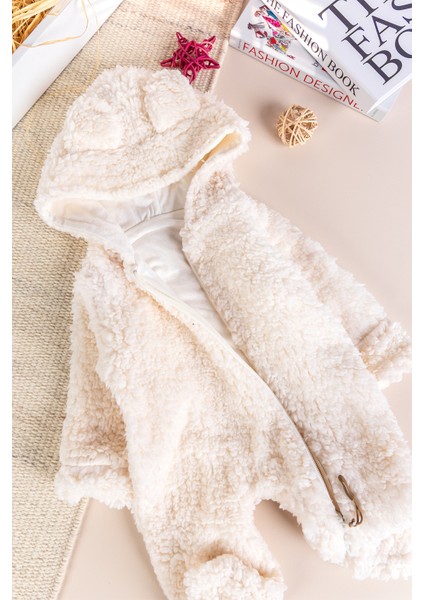 Kapüşonlu Welsoft Peluş Kışlık Kız/erkek Bebek Tulum fiyatları