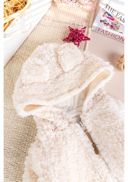 Kapüşonlu Welsoft Peluş Kışlık Kız/erkek Bebek Tulum indirimleri