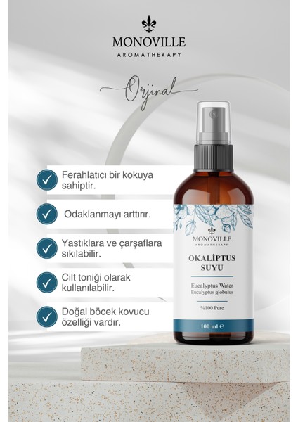 Okaliptus Suyu Sprey 100 ml (Eucalyptus Water) fiyatları