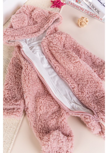 Kapüşonlu Welsoft Peluş Kışlık Kız/erkek Bebek Tulum fiyatları