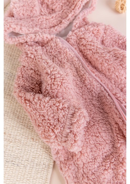 Kapüşonlu Welsoft Peluş Kışlık Kız/erkek Bebek Tulum modelleri