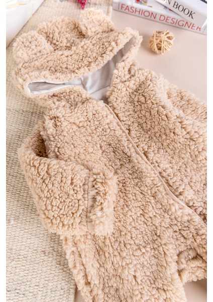 Kapüşonlu Welsoft Peluş Kışlık Kız/erkek Bebek Tulum modelleri