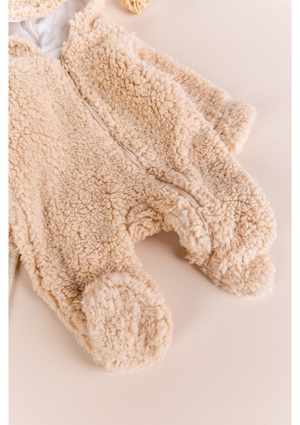 Kapüşonlu Welsoft Peluş Kışlık Kız/erkek Bebek Tulum fırsatları
