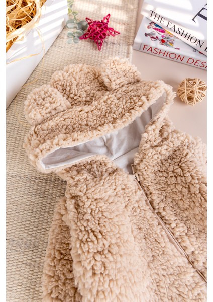 Kapüşonlu Welsoft Peluş Kışlık Kız/erkek Bebek Tulum indirimleri