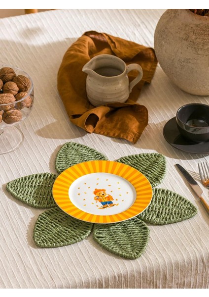 Lcw Ayı Teddy Baskılı Porselen Pasta Tabağı 19 cm (W5)