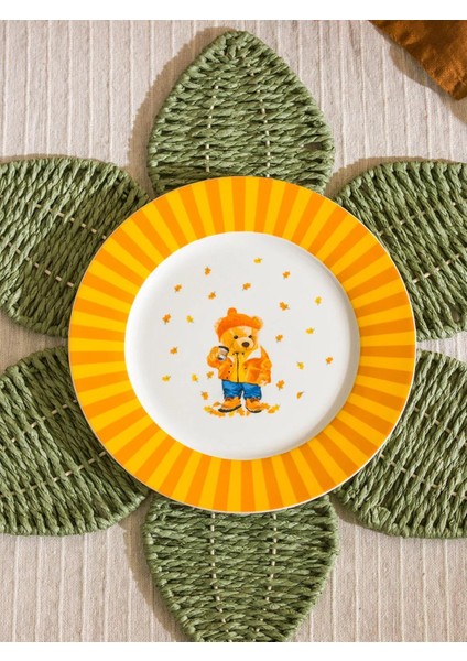 Lcw Ayı Teddy Baskılı Porselen Pasta Tabağı 19 cm (W5) fiyatları