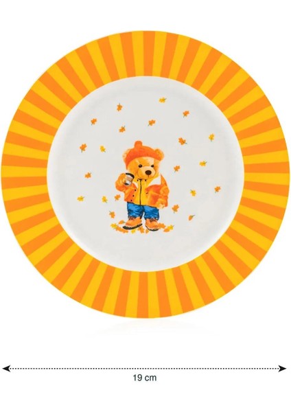 Lcw Ayı Teddy Baskılı Porselen Pasta Tabağı 19 cm (W5) modelleri