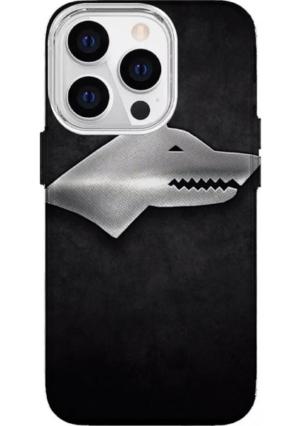 IPHONE 14 Pro Max Uyumlu Özel Bozkurt Tasarımlı Lüks Silikon Kılıf