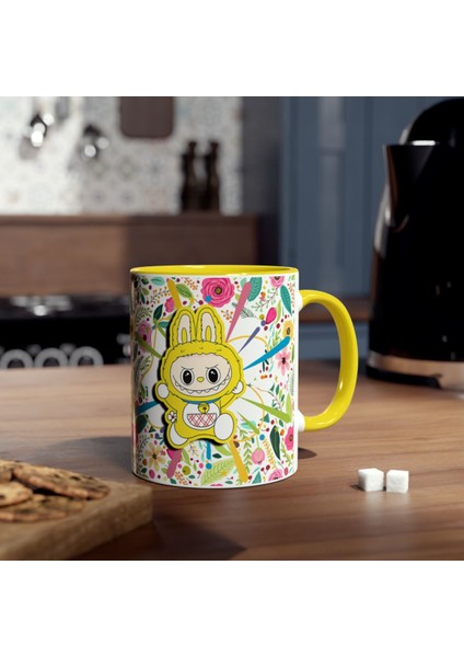 Sevimli Karakterler Baskılı Kupa