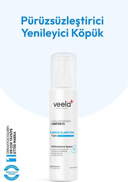 Pürüzsüzleştirici Yenileyici Yüz Köpüğü - Gentle Clarifying Foam
