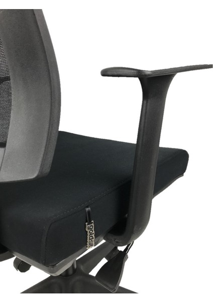 Reks One Fileli Çalışma Koltuğu 100 P- Siyah Kumaş indirimleri