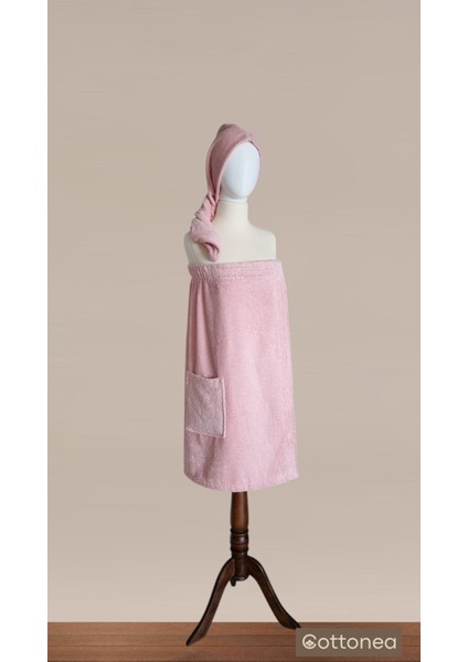 % 100 Pamuklu Aetos SARMA HAVLU, Duş, Deniz-Plaj, Banyo Havlusu ve SAÇ BONESİ Kadın modelleri