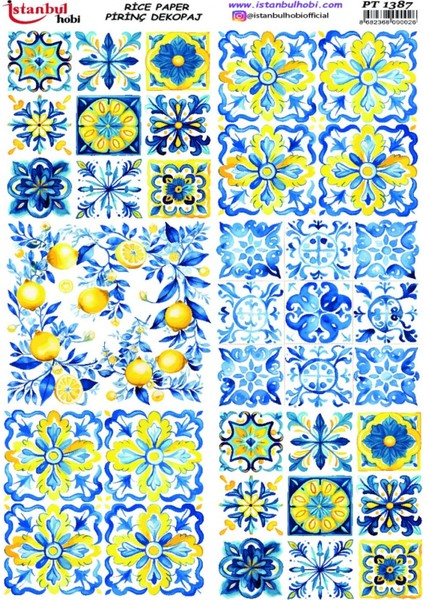 Istanbul Hobi Pirinç Dekopaj PT1387