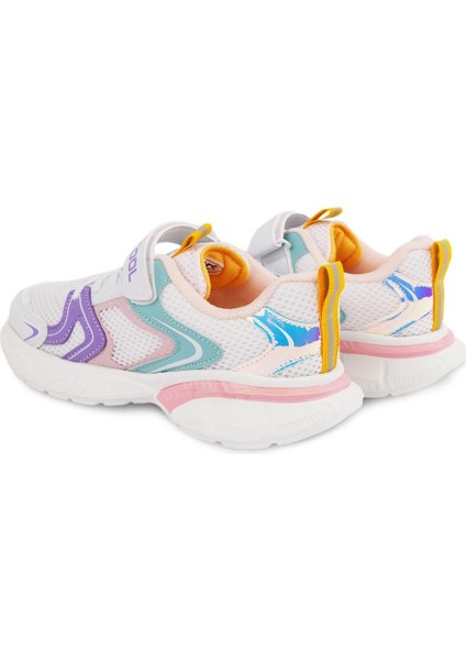 25C.KANE Beyaz Cırtlı Ortopedik Hafif Taban Kız Çocuk Spor Ayakkabı fırsatları