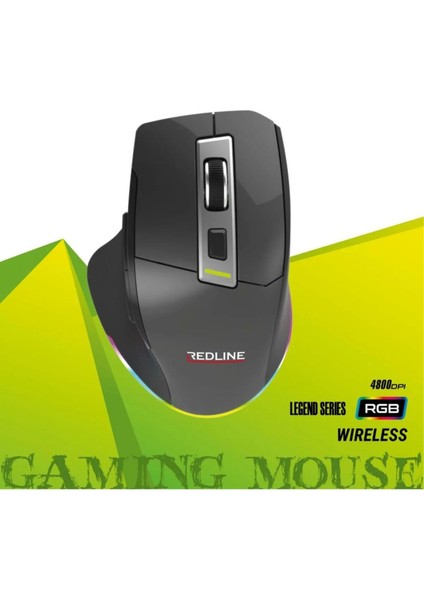 REDLINE RGM-524W 2.4g Wireless Gaming IŞIKLI Mouse fiyatları